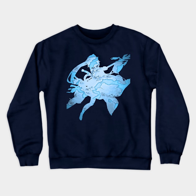 Lyn: Blazing Whirlwind Crewneck Sweatshirt by Raven's Secret Shop